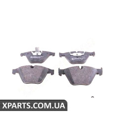 Тормозные колодки дисковые ZIMMERMANN 241612001 (аналог BMW 34116783542)