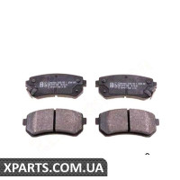 Колодки дискові Zimmermann 243201551 (аналог HYUNDAI 583021GA00 для HYUNDAI, KIA RIO II)