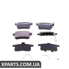 Колодки Тормозные дисковые   Zimmermann 244351501 (аналог HONDA 43022TA0A00 для  HONDA ACCORD)