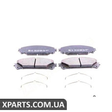 Колодки Тормозные дисковые   Zimmermann 244521752 (аналог TOYOTA 0446548170 для  TOYOTA, LEXUS RX)