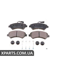 Колодки Гальмівні дискові ZIMMERMANN 244661901 (аналог FIAT 77364015 для PEUGEOT, CITROEN JUMPER)