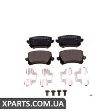 Колодки Тормозные дисковые   ZIMMERMANN 244831702 (аналог VAG 3C0698451E для  VW TIGUAN)