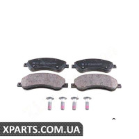 Передні гальмівні колодки ZIMMERMANN 244841902 (аналог VAG 2H0698151 для FORD Transit 22-2)