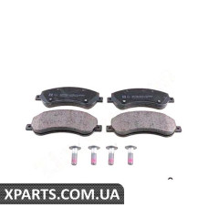 Передні гальмівні колодки ZIMMERMANN 244841902 (аналог VAG 2H0698151 для FORD Transit 22-2)