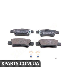 Колодки Тормозные дисковые   ZIMMERMANN 246351601 (аналог HONDA 43022SWWG00 для  HONDA CR-V III)