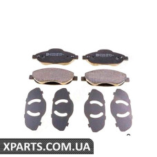Гальмівні колодки дискові ZIMMERMANN 246601801 (аналог PEUGEOT 1613259380 для PEUGEOT 308 хетчбек (4A, 4C), 3008 мінівен)