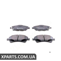 Колодки дискові ZIMMERMANN 246681901 (аналог TOYOTA 0446502280 для TOYOTA, LEXUS AURIS)