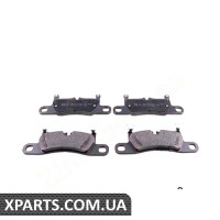 Гальмівні колодки дискові ZIMMERMANN 247211701 (аналог PORSCHE 95835293900)