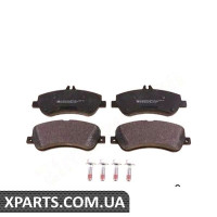 Гальмівні дискові колодки Zimmermann 248672051 (аналог MERCEDES BENZ 0054204820)