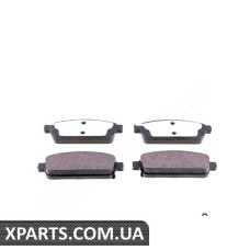 Колодки Тормозные дисковые   ZIMMERMANN 250961651 (аналог OPEL 542039 для  OPEL, Chevrolet, GM ASTRA J)