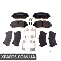 Передні гальмівні колодки ZIMMERMANN 255641602 (аналог MAZDA K0Y13323Z для MAZDA CX-5)