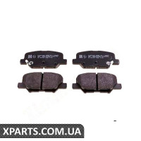 Гальмівні колодки ZIMMERMANN 256881501 (аналог MAZDA GHY92648Z для MITSUBISHI ASX 2013/OutlanderIII)