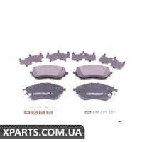 Гальмівні колодки ZIMMERMANN 256981902 (аналог TOYOTA 0446502390 для TOYOTA, LEXUS Auris Corolla 2012-)