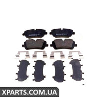 Колодки гальмові дискові Zimmermann 257201732 (аналог LAND ROVER LR036574)