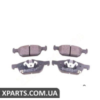 Гальмівні колодки ZIMMERMANN 258041701 (аналог HONDA 45022TV0E00 для HONDA Civic 2012-)