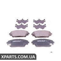 Гальмівні колодки ZIMMERMANN 258751601 (аналог MAZDA B4Y03328ZB для MAZDA 3 2013-)