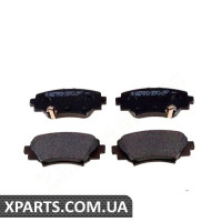 Колодки дискові ZIMMERMANN 258781401 (аналог MAZDA B4Y02648ZA для MAZDA 3)