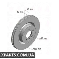 Гальмівний диск Zimmermann 450520220