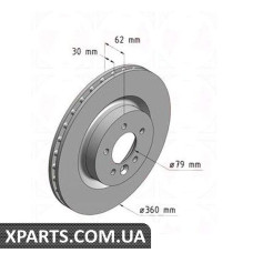 Тормозной диск Zimmermann 450520220