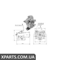 Реле стартера ZM ZM901, що втягує.