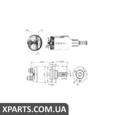 Реле стартера ZM ZM732, що втягує.