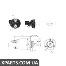 Реле стартера ZM ZM8381, що втягує.