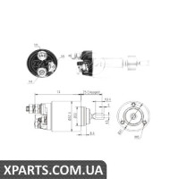 Втягувальне реле стартера ZM ZM1381
