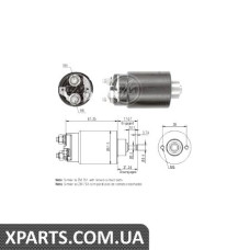 Реле стартера, що втягує, ZM ZM1761
