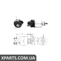 Втягувальне реле стартера ZM ZM391