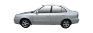 Hyundai ACCENT II седан (LC)