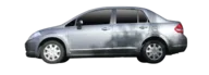Nissan TIIDA Наклонная задняя часть